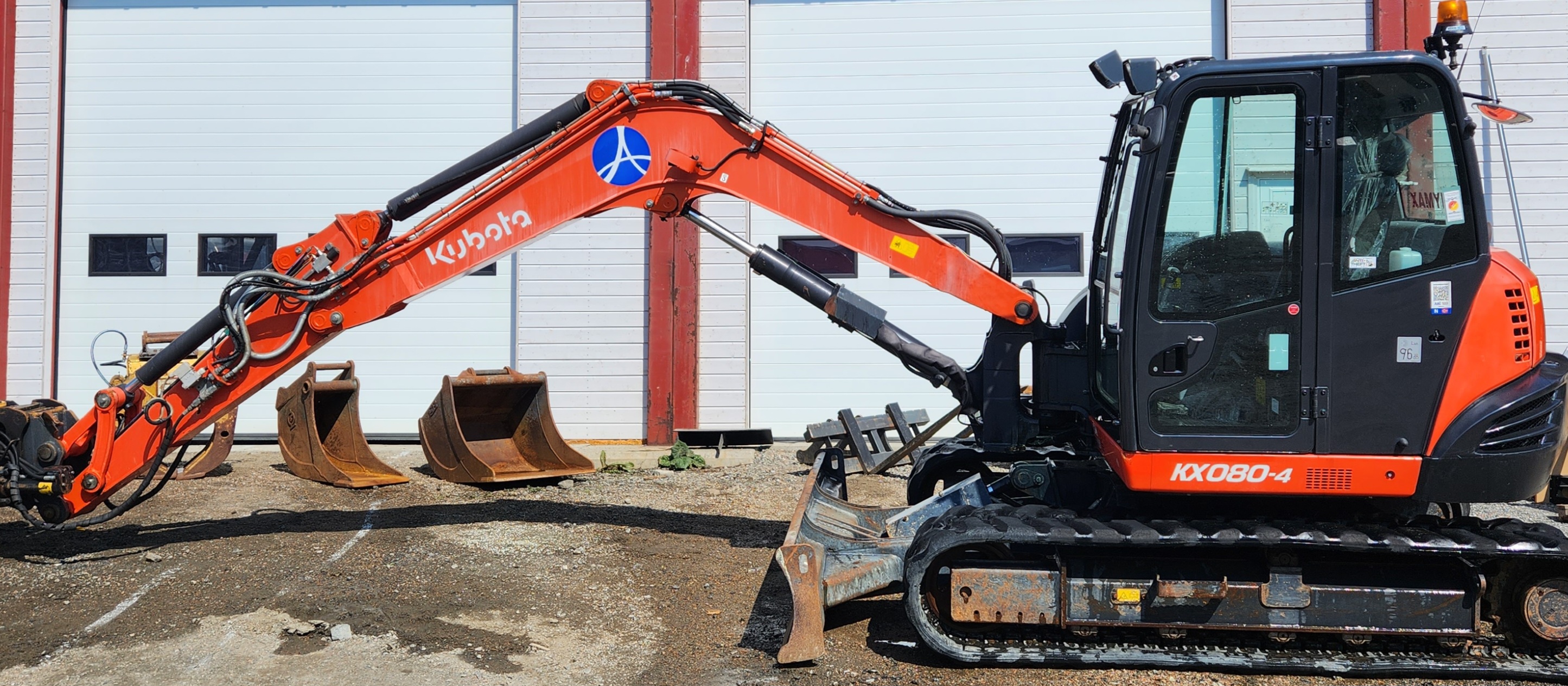 Kubota kx080-4